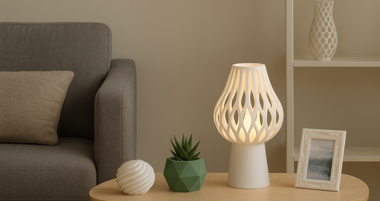 Decoração criativa: como peças em 3D transformam ambientes